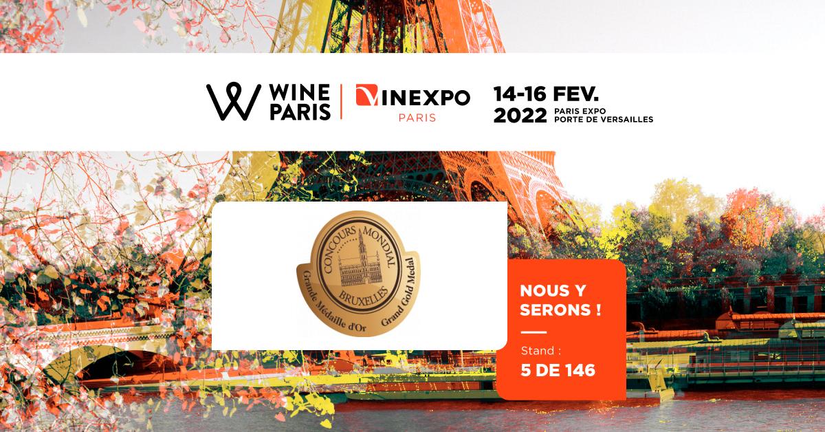 Retrouvez le Concours Mondial à Wine Paris 2022