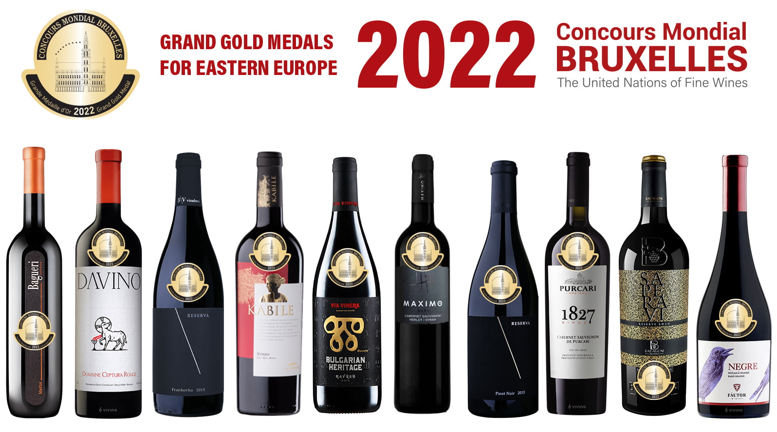 Eastern Europe delivers an excellent performance at the Red and White Session of the Concours Mondial de Bruxelles