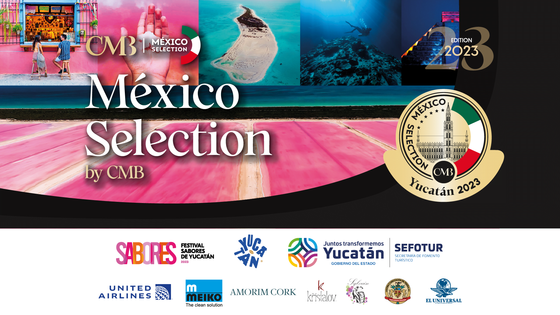 México Selection by CMB Yucatán 2023: the largest blind tasting of Mexican wines and spirits ever held!