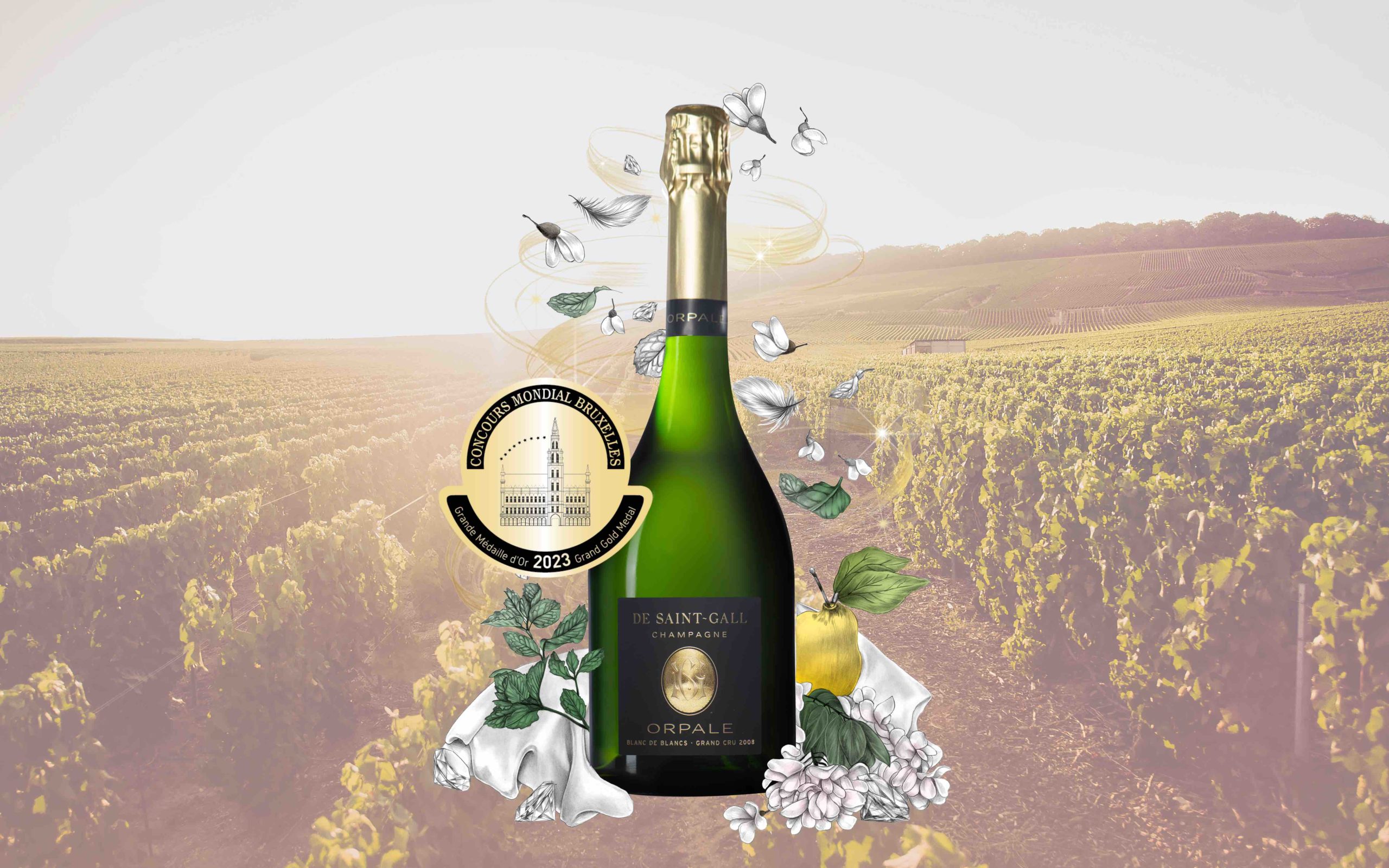 Orpale Grand Cru 2008 : un chef-d’œuvre en Champagne
