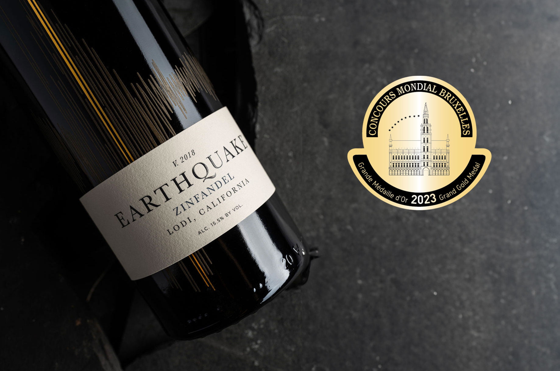 Shaking Up the World: Earthquake Zinfandel Triumphs as International Revelation for Exceptional Oak Aging