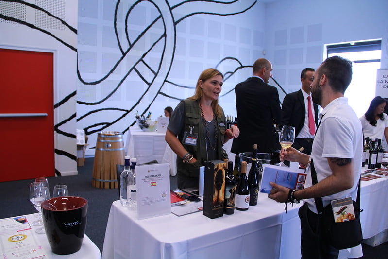 Picture of a CMB stand at Vinexpo 2017
