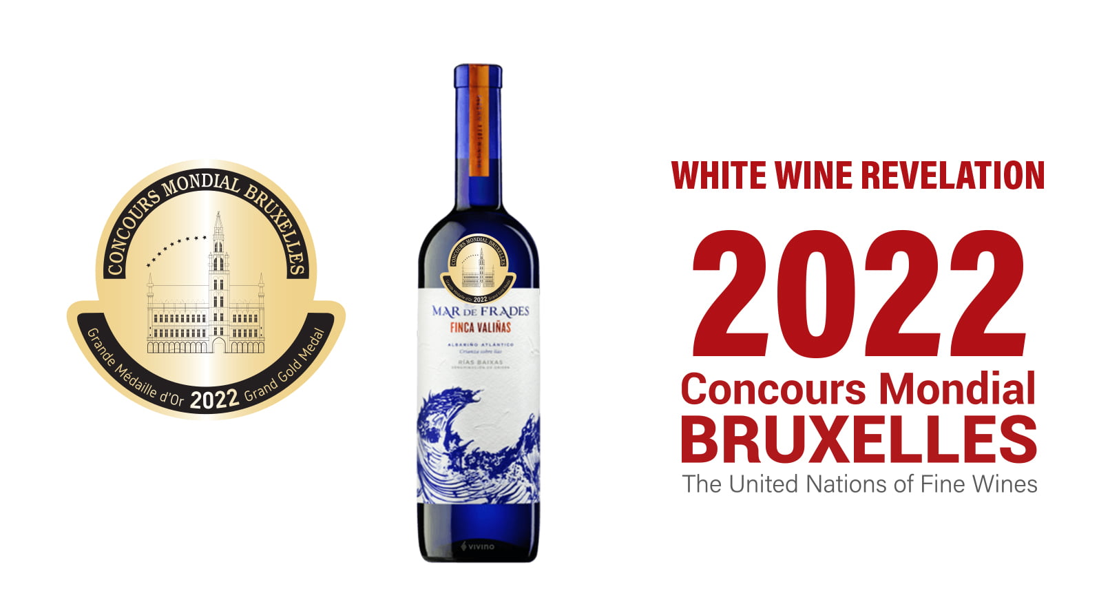 El mejor vino blanco del concurso es un Rias Baixas