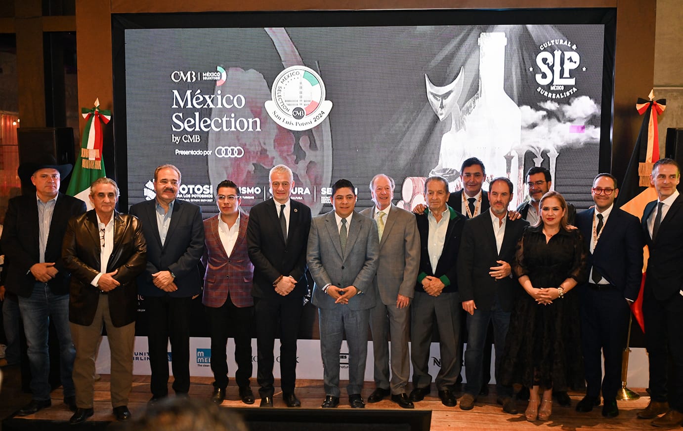El México Selection by CMB, presentado por Audi, San Luis Potosí 2024 premia con medallas a 183 vinos y 70 espirituosos de México