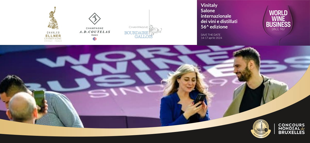 CMB a Vinitaly 2024 con produttori di Champagne premiati.